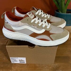 Vans MTE Ultrarange Neo Vr3 Oatmeal Suede Orange - Size 11